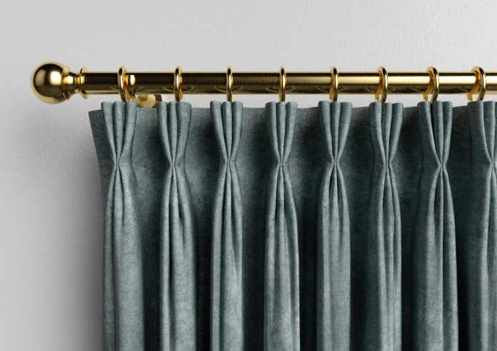 Florence Faux Suede, Mid Grey - Made to Measure Curtains - Image 11